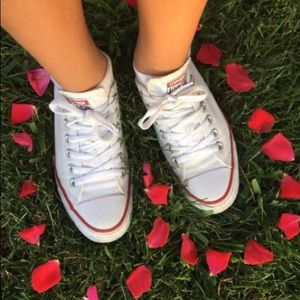 White Converse